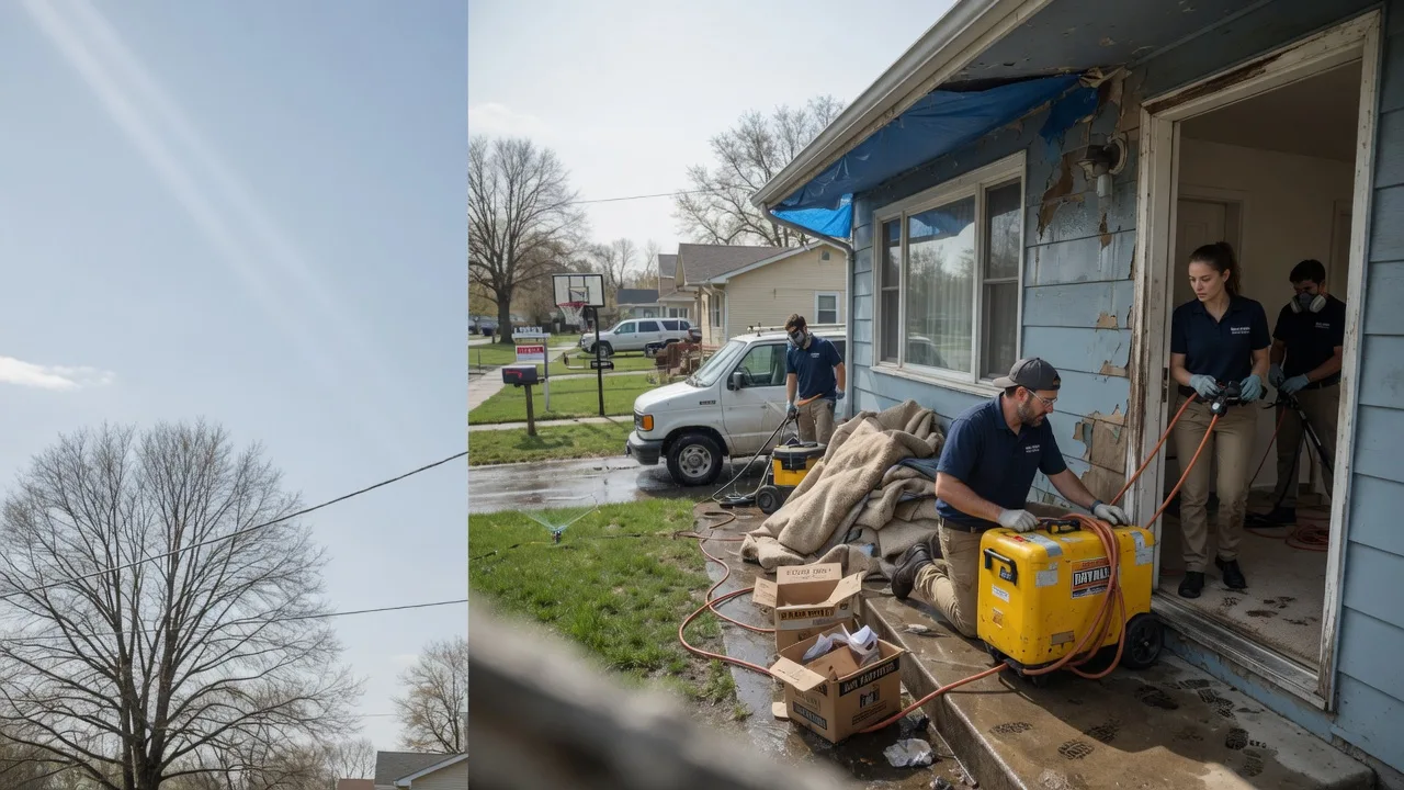 Basement Flood Cleanup in Wallingford, CT near me